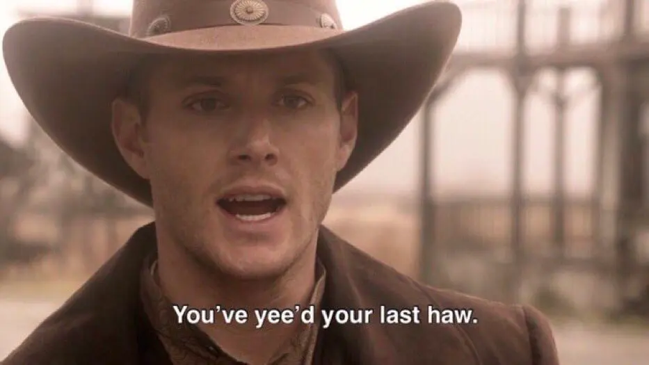 You've Yeed Your Last Haw meme