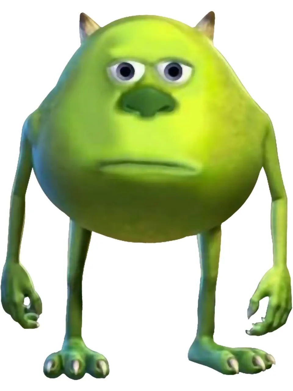 Mike Wazowski meme example