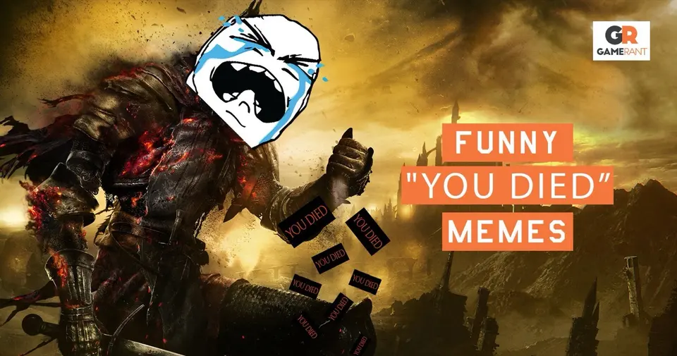 You Died meme example