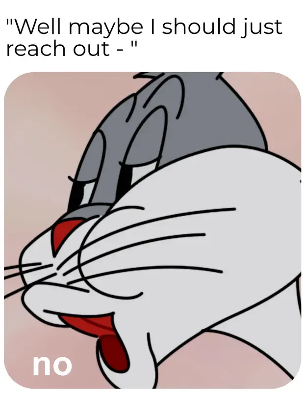 Communist Bugs Bunny meme example