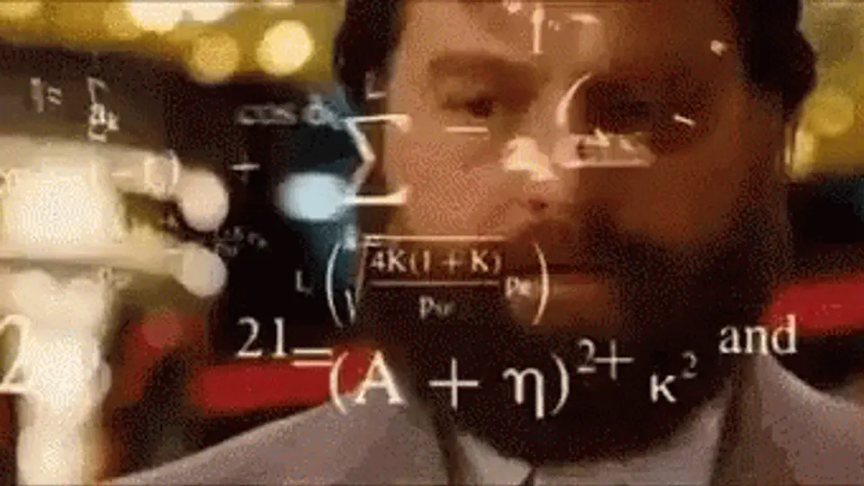 Zach Galifianakis Math meme example