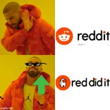 Two-panel Drake preference template, reject on top, approve on bottom