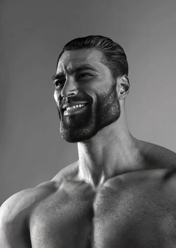 Gigachad meme example