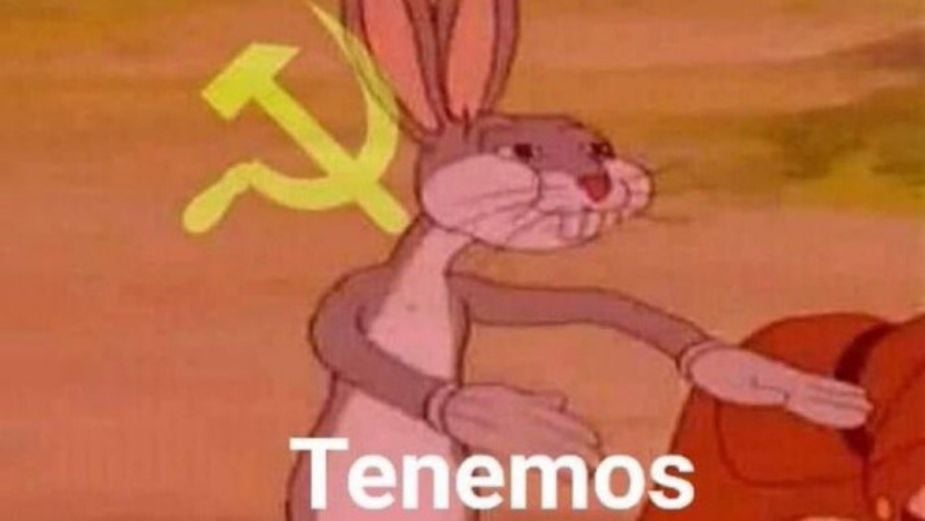 Communist Bugs Bunny meme