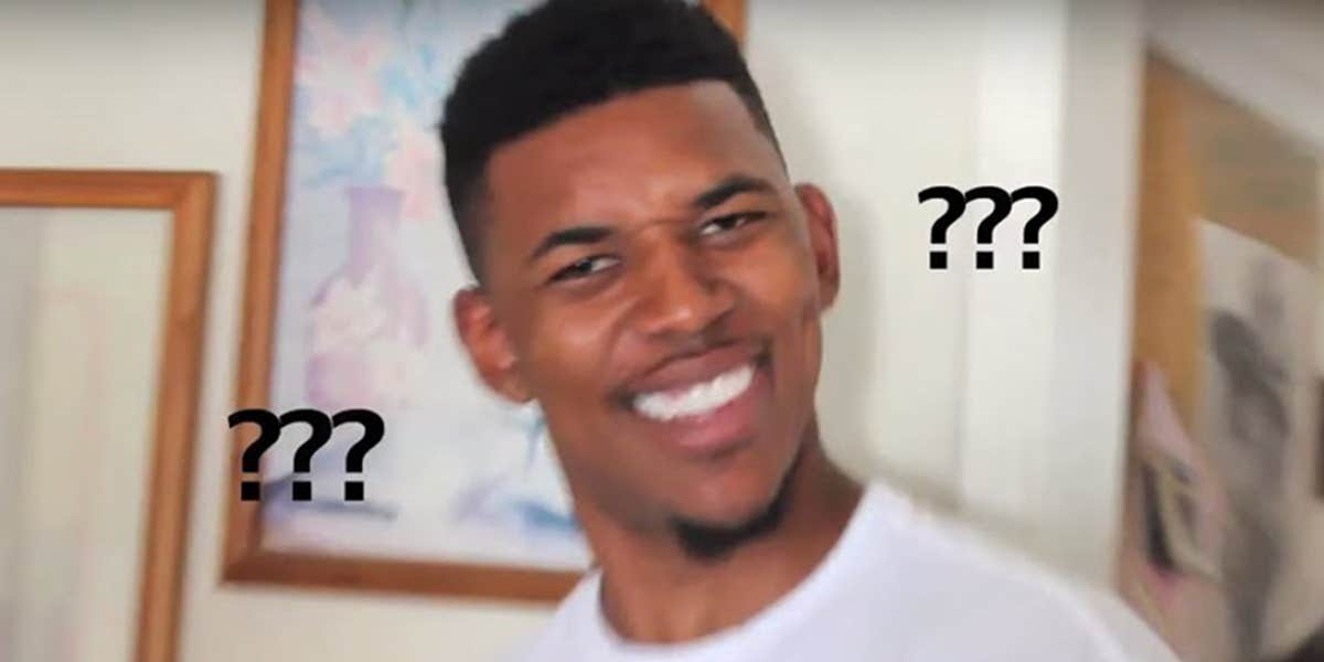 Confused Nick Young meme example
