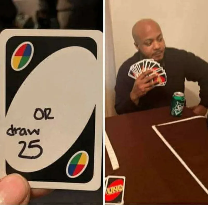 Draw 25 meme example