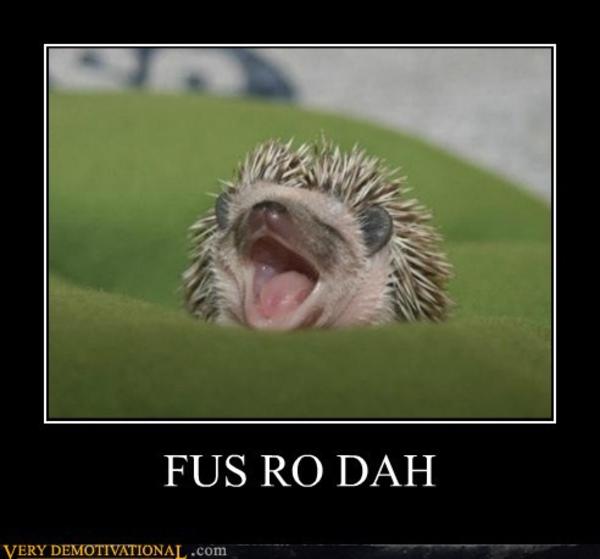 Fus Ro Dah meme example