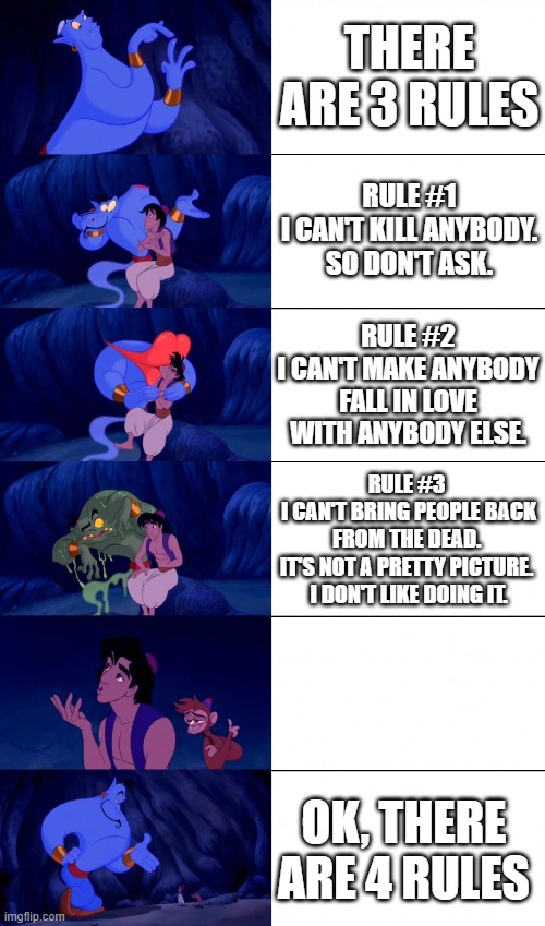 Genie Rules meme