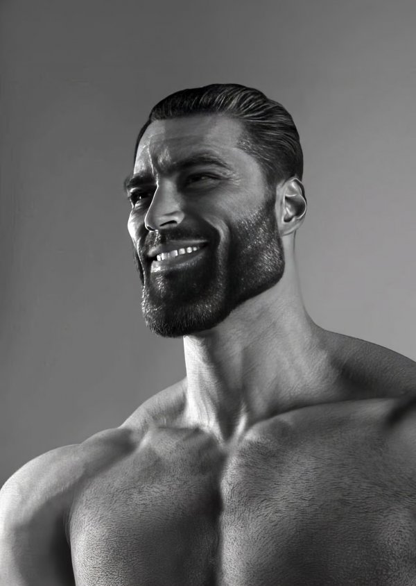 Gigachad meme example