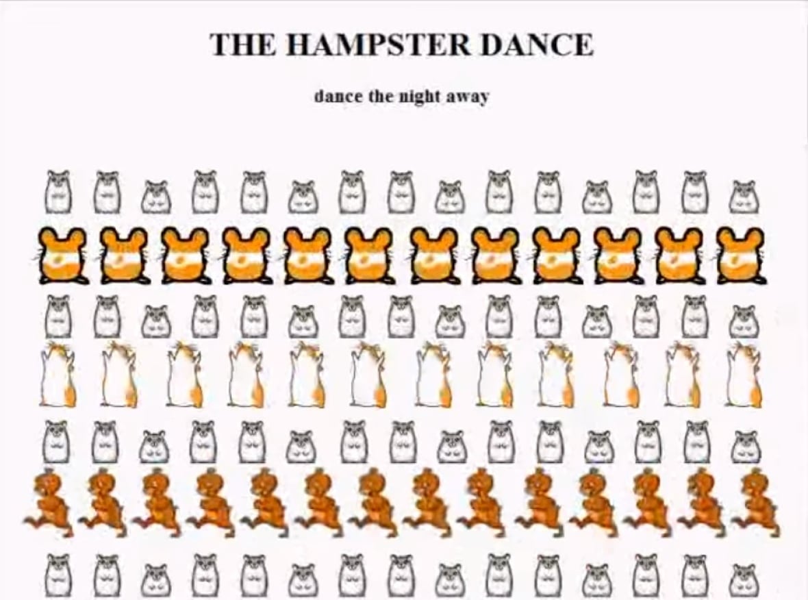 Hampster Dance meme