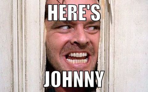 Here's Johnny meme