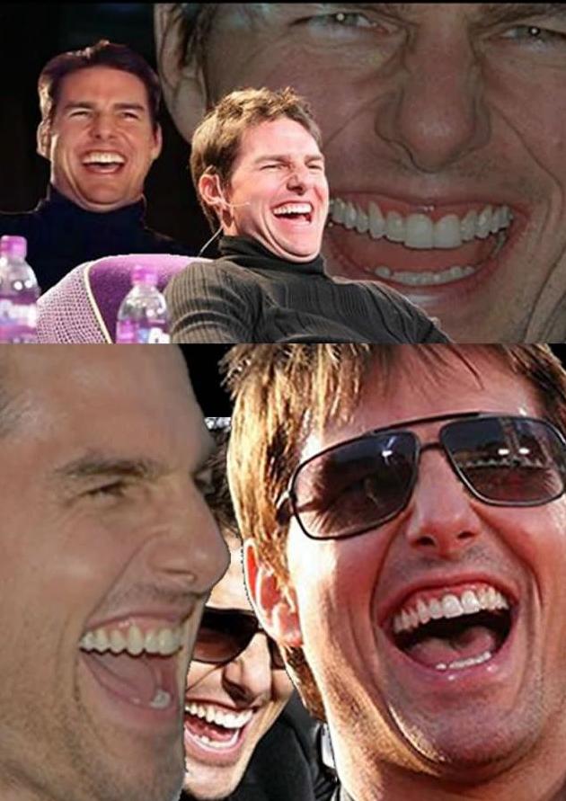 Laughing Tom Cruise meme