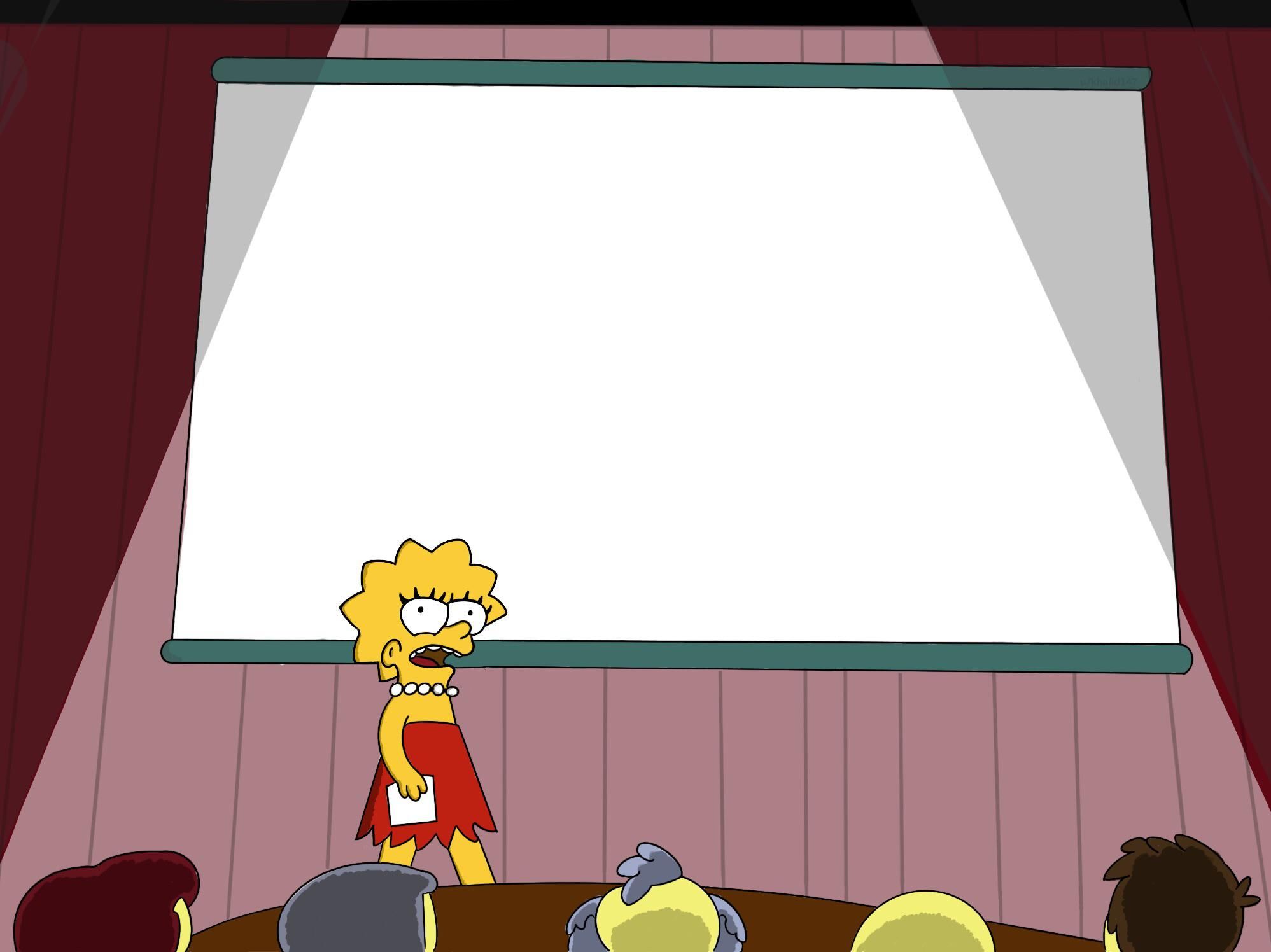Lisa Simpson's Presentation meme example