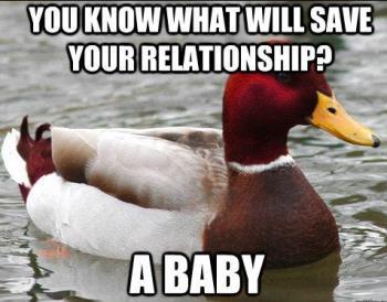 Malicious Advice Mallard meme