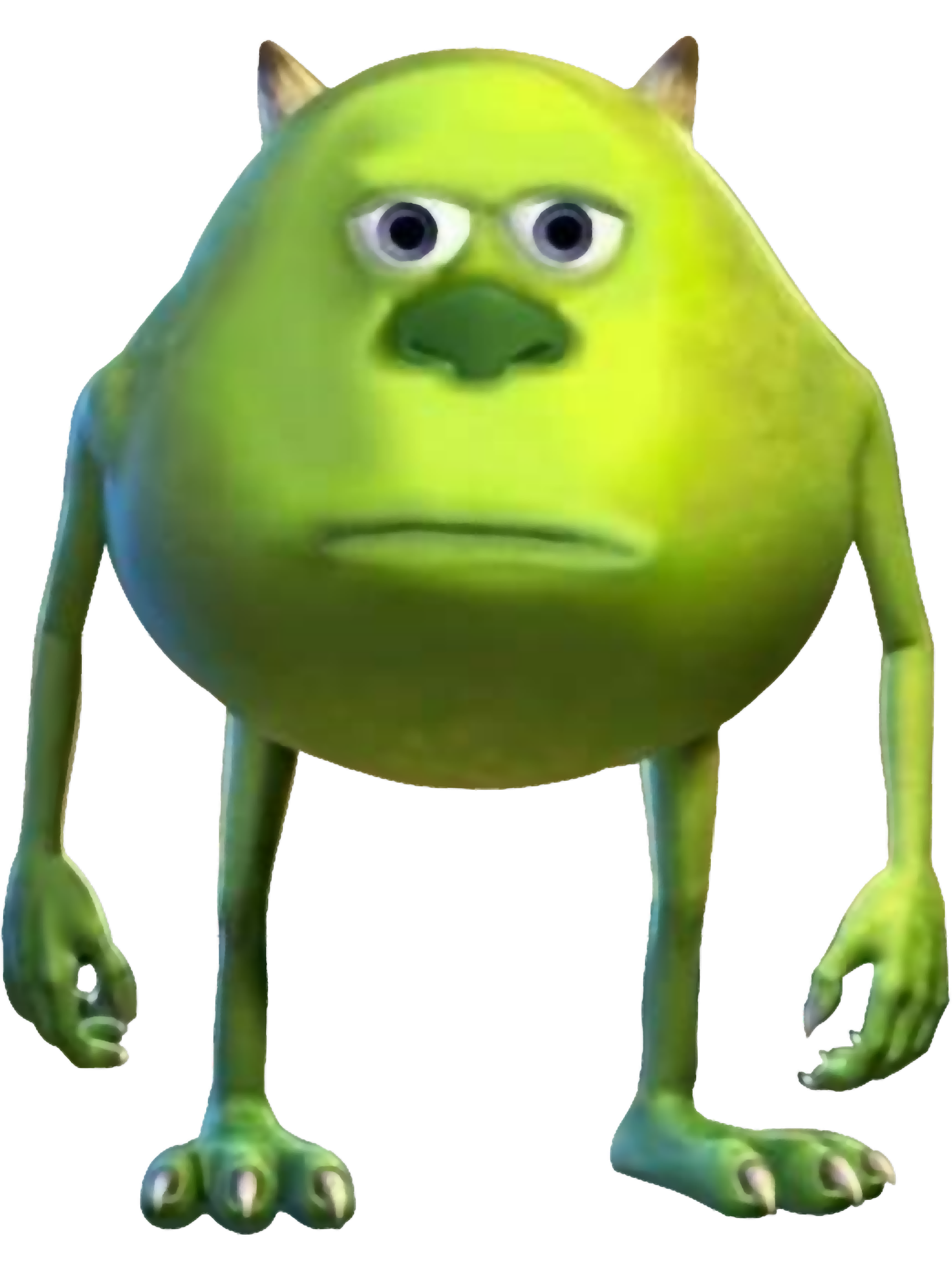 Mike Wazowski meme example