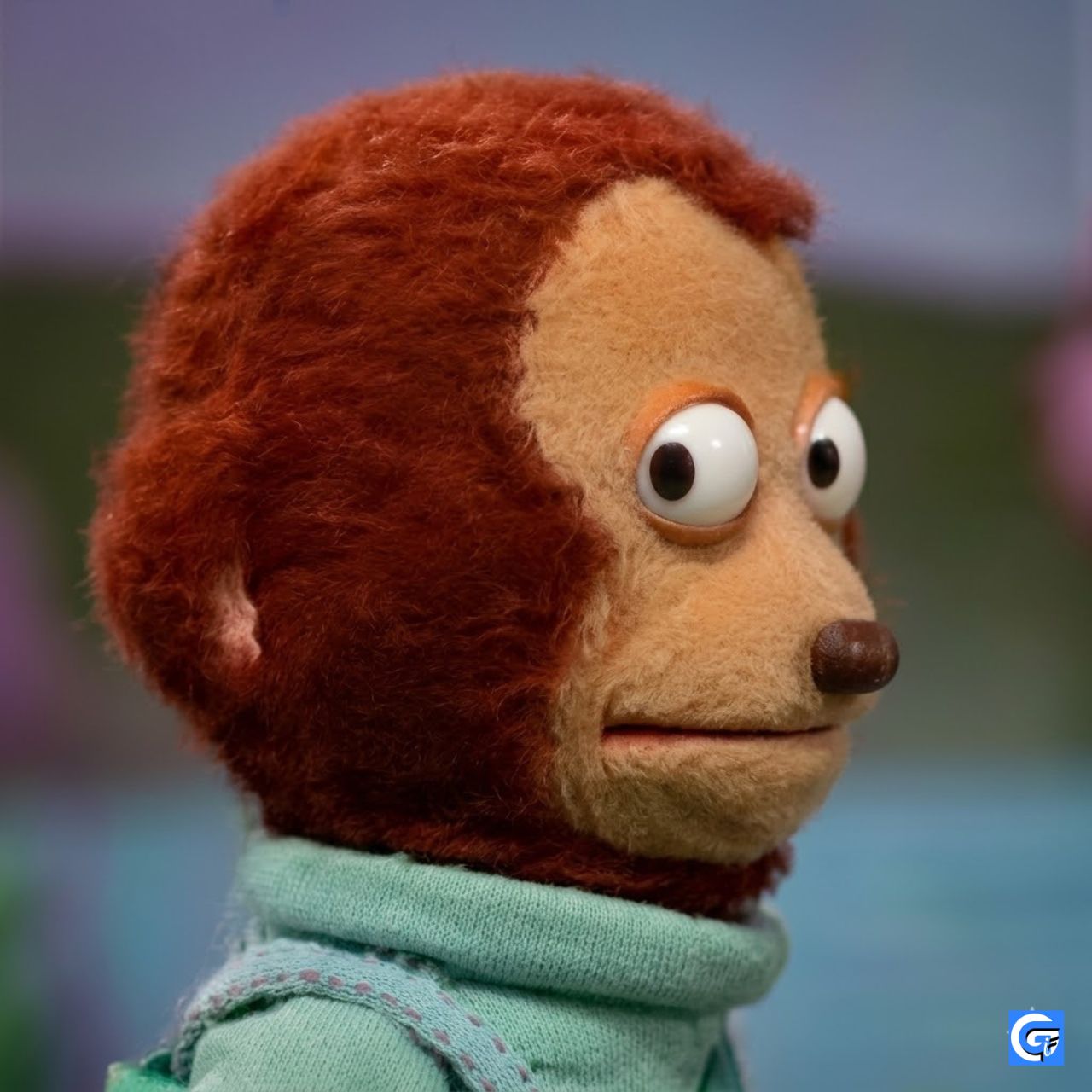 Monkey Puppet meme example