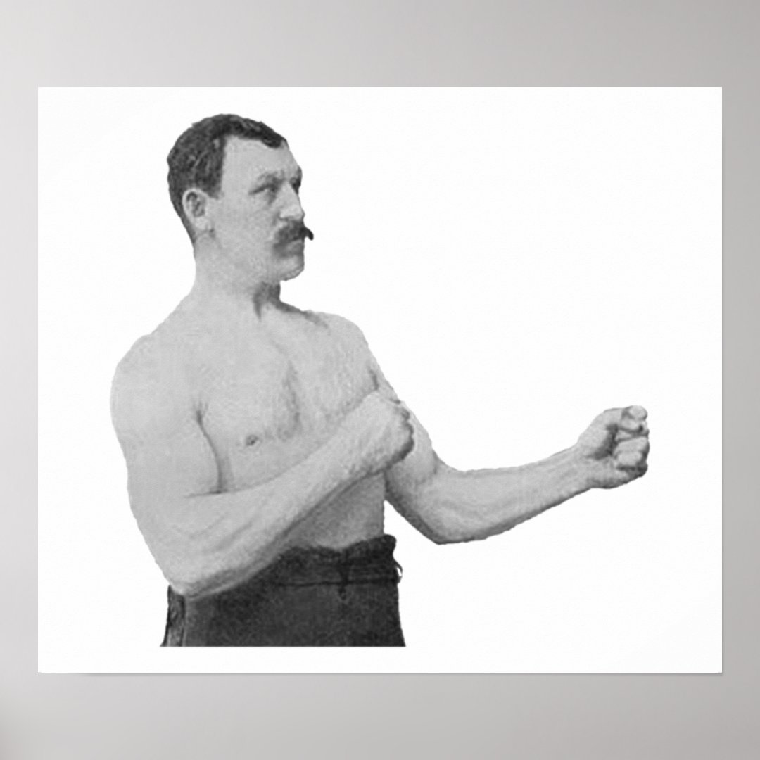 Overly Manly Man meme
