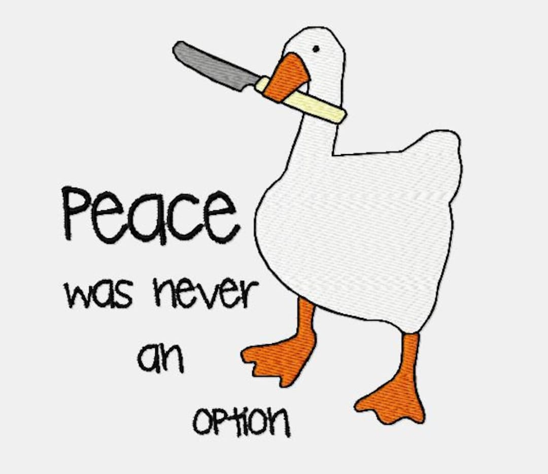 Peace Was Never An Option meme