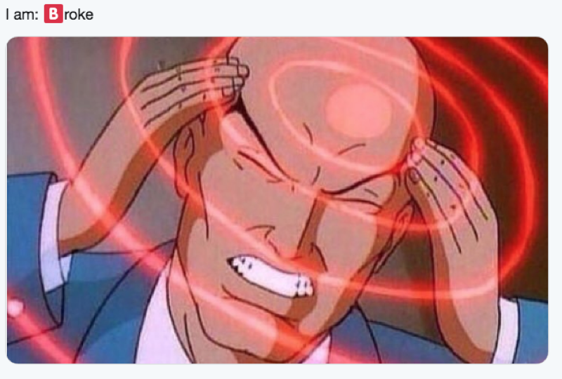 Professor X's Mind Rays meme