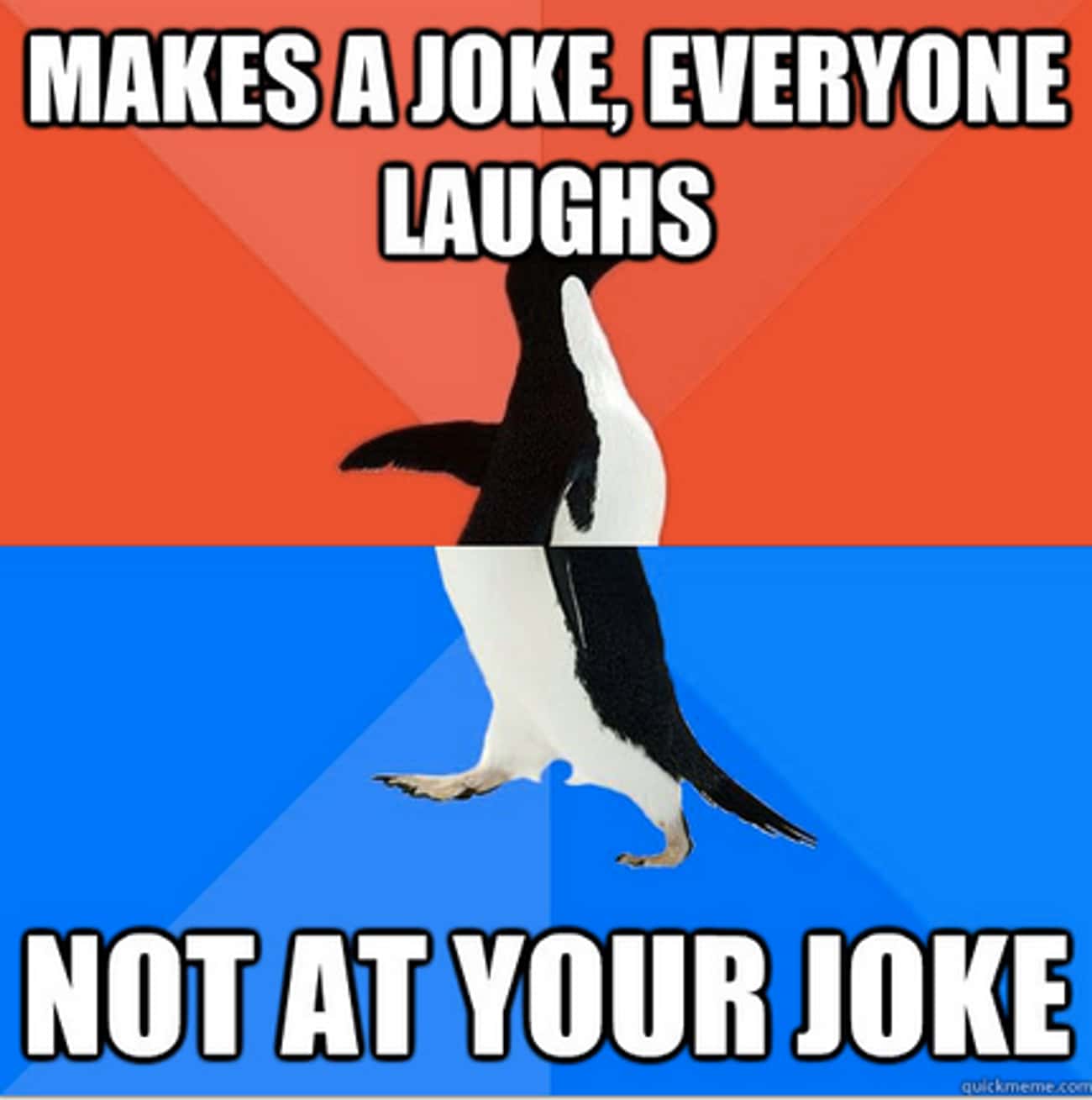 Socially Awkward Penguin meme