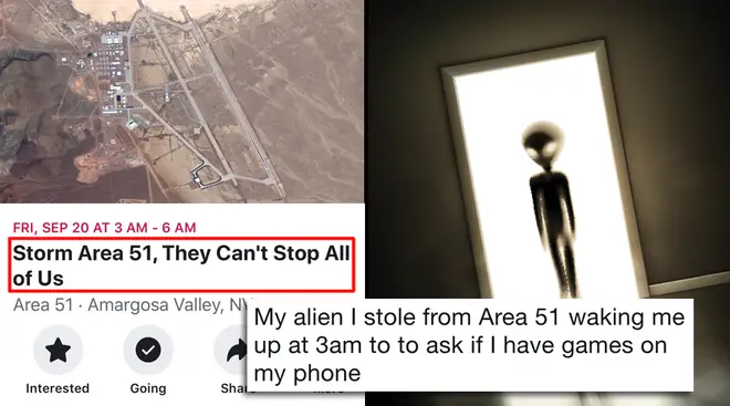 Storm Area 51 meme