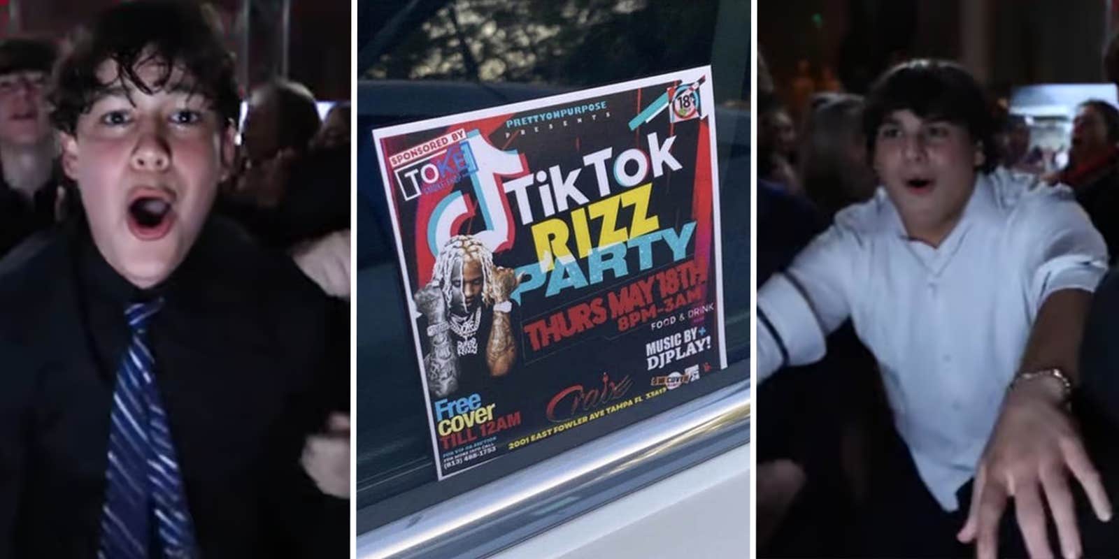 TikTok Rizz Party meme example