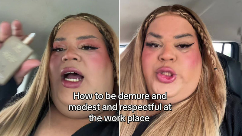 Very Demure, Very Mindful meme example