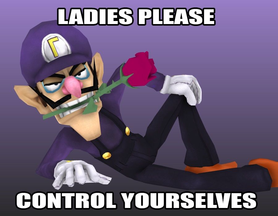 Waluigi meme example