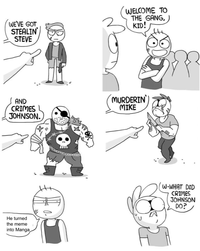 Welcome to the Gang meme