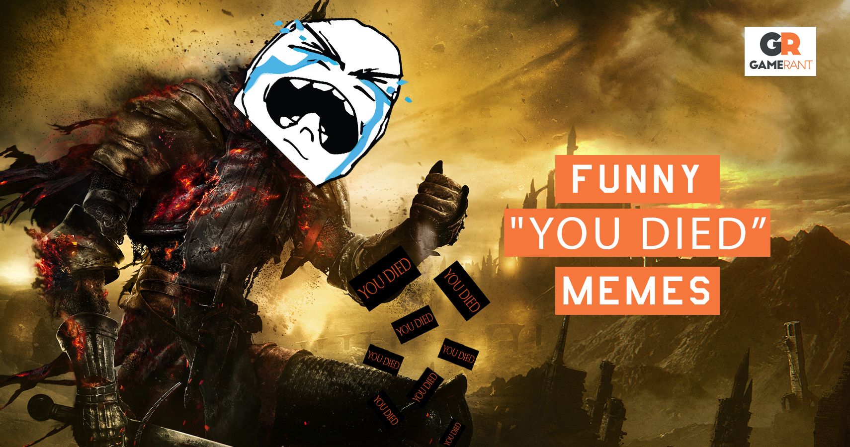 You Died meme example