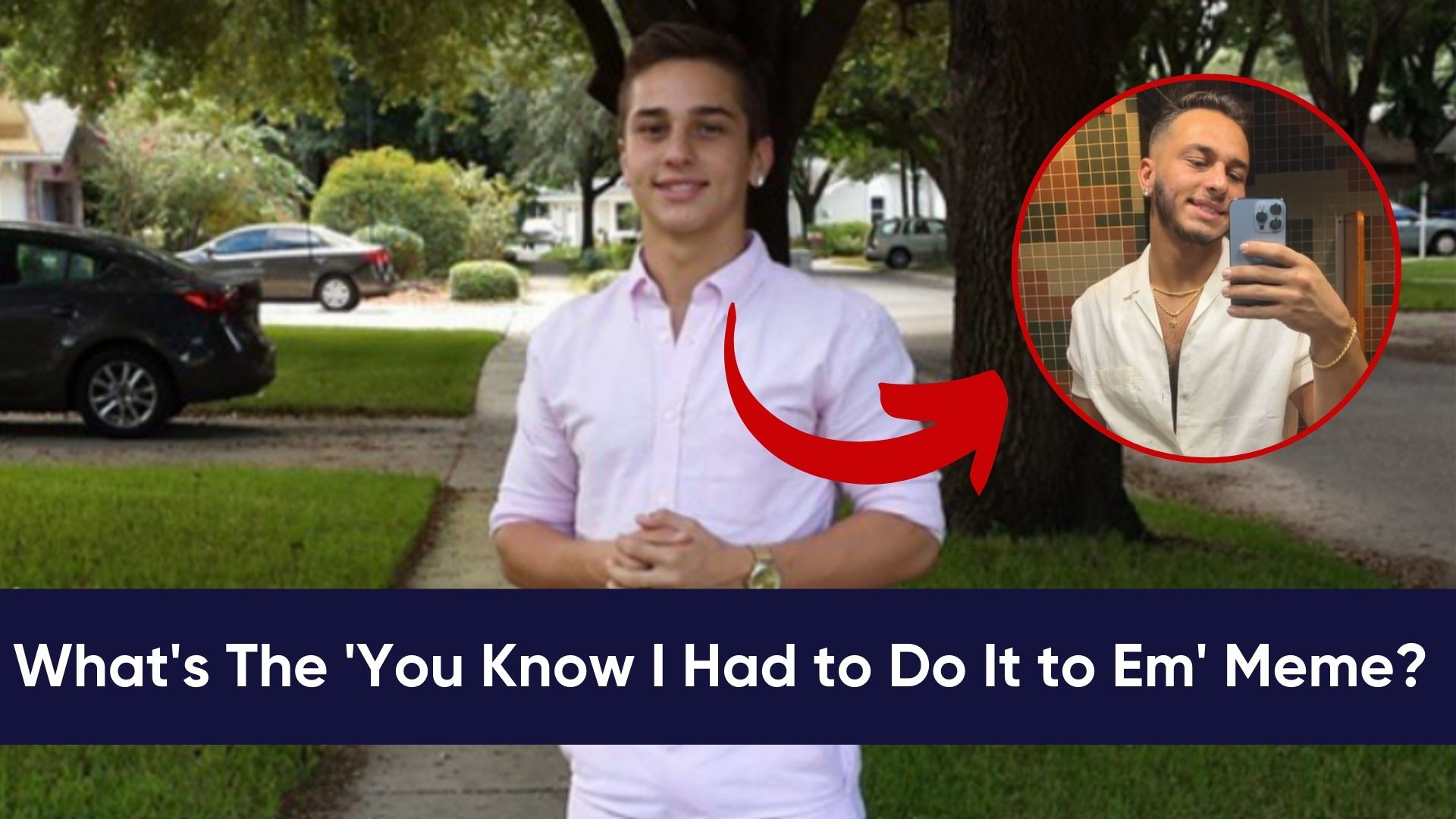 You Know I Had to Do It to Em meme