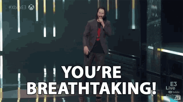 You're Breathtaking meme example