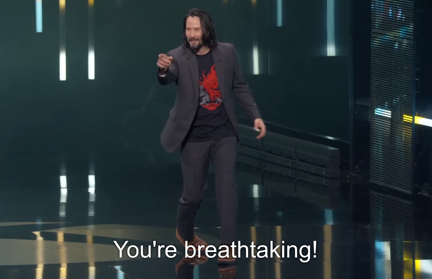You're Breathtaking meme example