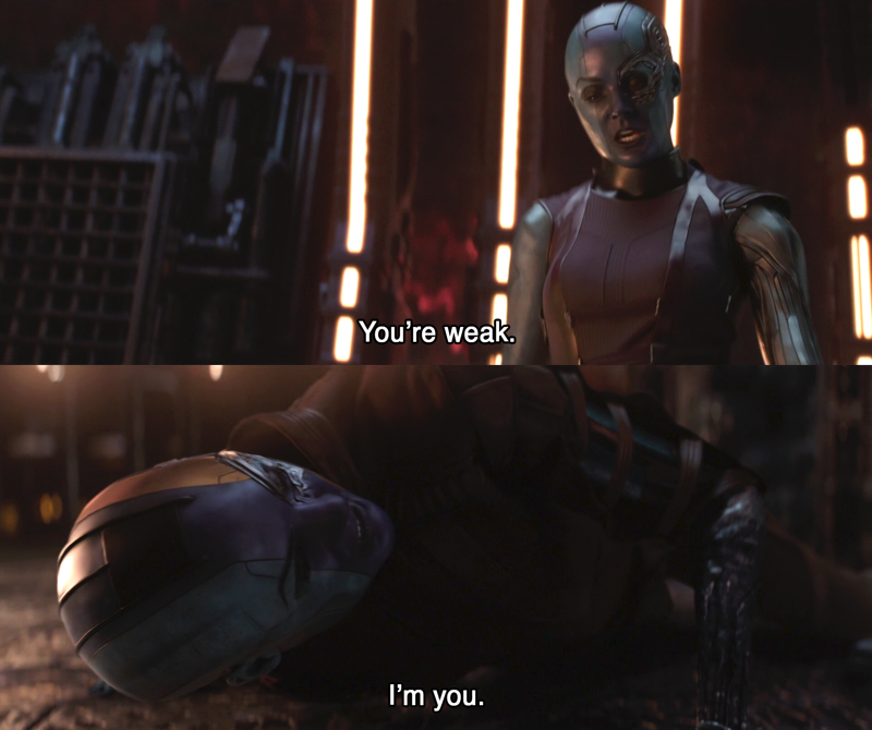 You're Weak, I'm You meme